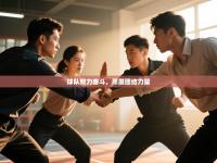 球队努力奋斗，尽展团结力量